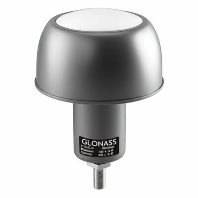 The mushroom-shaped antenna is of high precision. It supports the L1/L2/L5 Beidou system and the GLONASS system. It has IP67-level waterproof performance and a low-noise amplifier gain of 30 ± 3.0 dec