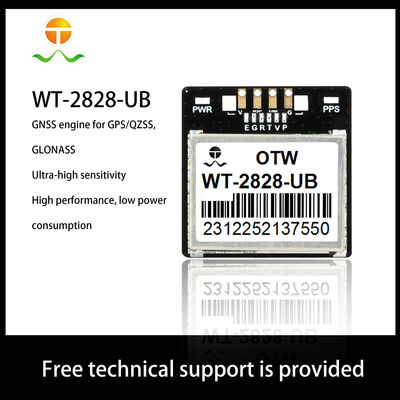 1 Second Hot Start A-GNSS GPS Module for -40C to 85C Storage Temperature and Fast Positioning
