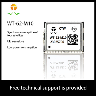 WT-62-M10 GPS Module with M10050 Chipset Supports GPS + GLONASS + GALILEO + BDS