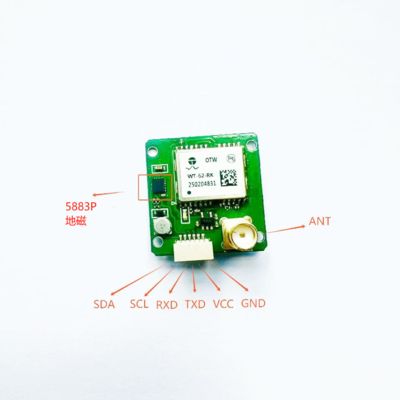 RTK module integrated with geomagnetic integrated board card