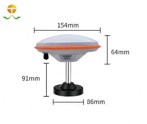 High Precision RTK GNSS Antenna with L1/L2/L5 Support, IP67 Waterproof, and 30±3.0dB LNA Gain for Reliable GPS Reception