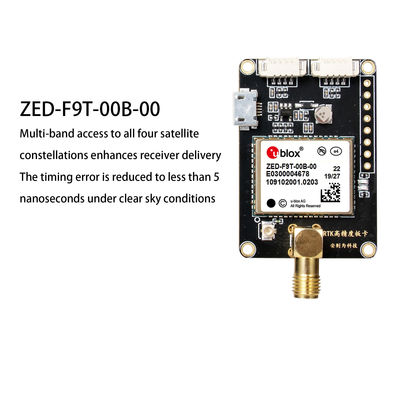 High Precision ZED-F9P F9T RTK GNSS/GPS Receiver Board for Rtk Gps Base and Rover