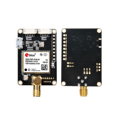 Płytka rozwojowa ZED-F9P RTK GNSS z wyjściem surowych danych Multi-GNSS, dokładnością 0,01 m i zakresem temperatur od -40°C do 85°C